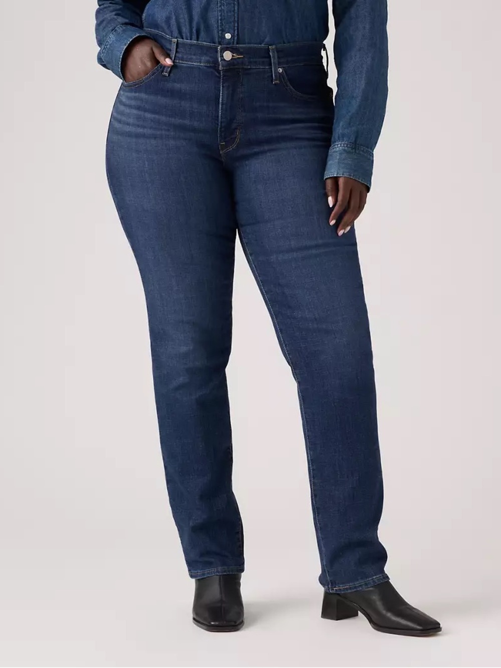 314 Shaping Straight Women’s Jeans in Cobalt Honor | Size 33